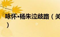 咏怀·杨朱泣歧路（关于咏怀·杨朱泣歧路介绍）