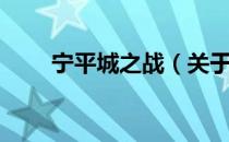 宁平城之战（关于宁平城之战介绍）