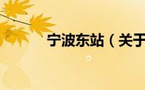 宁波东站（关于宁波东站介绍）