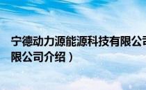 宁德动力源能源科技有限公司（关于宁德动力源能源科技有限公司介绍）