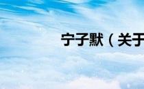 宁子默（关于宁子默介绍）