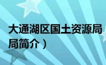大通湖区国土资源局（关于大通湖区国土资源局简介）
