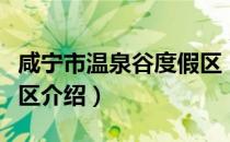 咸宁市温泉谷度假区（关于咸宁市温泉谷度假区介绍）
