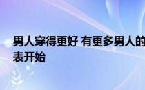 男人穿得更好 有更多男人的生活水平和品味 从改变你的外表开始