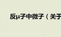 反μ子中微子（关于反μ子中微子介绍）
