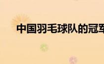 中国羽毛球队的冠军情侣洪炜和赵芸蕾
