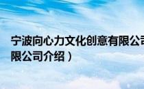 宁波向心力文化创意有限公司（关于宁波向心力文化创意有限公司介绍）
