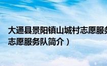 大通县景阳镇山城村志愿服务队（关于大通县景阳镇山城村志愿服务队简介）