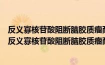 反义寡核苷酸阻断脑胶质瘤耐药基因表达的实验研究（关于反义寡核苷酸阻断脑胶质瘤耐药基因表达的实验研究介绍）