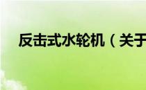反击式水轮机（关于反击式水轮机介绍）