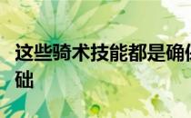 这些骑术技能都是确保自己骑乘顺利的重要基础