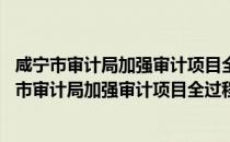 咸宁市审计局加强审计项目全过程管理办法 试行（关于咸宁市审计局加强审计项目全过程管理办法 试行介绍）