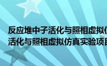 反应堆中子活化与照相虚拟仿真实验项目（关于反应堆中子活化与照相虚拟仿真实验项目介绍）