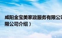 咸阳金宝美家政服务有限公司（关于咸阳金宝美家政服务有限公司介绍）