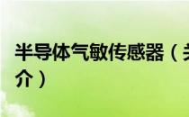 半导体气敏传感器（关于半导体气敏传感器简介）