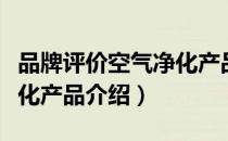 品牌评价空气净化产品（关于品牌评价空气净化产品介绍）