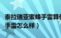 泰拉瑞亚蜜蜂手雷算什么伤害（泰拉瑞亚蜜蜂手雷怎么样）