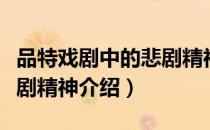 品特戏剧中的悲剧精神（关于品特戏剧中的悲剧精神介绍）