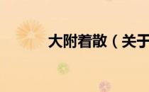 大附着散（关于大附着散简介）