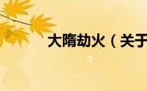 大隋劫火（关于大隋劫火简介）