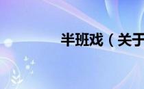 半班戏（关于半班戏简介）