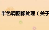 半色调图像处理（关于半色调图像处理简介）