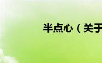 半点心（关于半点心简介）