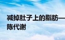 减掉肚子上的脂肪——第一步:保证正常的新陈代谢