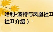 哈利·波特与凤凰社Ⅱ（关于哈利·波特与凤凰社Ⅱ介绍）