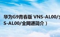 华为G9青春版 VNS-AL00/全网通（关于华为G9青春版 VNS-AL00/全网通简介）