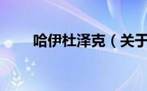 哈伊杜泽克（关于哈伊杜泽克介绍）