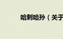 哈剌哈孙（关于哈剌哈孙介绍）