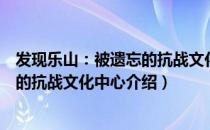 发现乐山：被遗忘的抗战文化中心（关于发现乐山：被遗忘的抗战文化中心介绍）