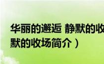 华丽的邂逅 静默的收场（关于华丽的邂逅 静默的收场简介）