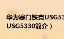 华为赛门铁克USG5330（关于华为赛门铁克USG5330简介）