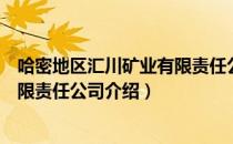 哈密地区汇川矿业有限责任公司（关于哈密地区汇川矿业有限责任公司介绍）