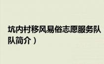 坑内村移风易俗志愿服务队（关于坑内村移风易俗志愿服务队简介）