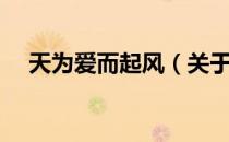 天为爱而起风（关于天为爱而起风简介）