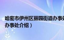 哈密市伊州区丽园街道办事处（关于哈密市伊州区丽园街道办事处介绍）
