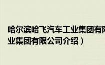 哈尔滨哈飞汽车工业集团有限公司（关于哈尔滨哈飞汽车工业集团有限公司介绍）