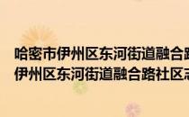 哈密市伊州区东河街道融合路社区志愿服务队（关于哈密市伊州区东河街道融合路社区志愿服务队介绍）