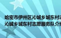 哈密市伊州区沁城乡城东村志愿服务队（关于哈密市伊州区沁城乡城东村志愿服务队介绍）