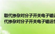取代掺杂对分子开关电子输运性质调控的理论研究（关于取代掺杂对分子开关电子输运性质调控的理论研究介绍）