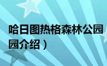 哈日图热格森林公园（关于哈日图热格森林公园介绍）