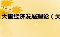 大国经济发展理论（关于大国经济发展理论）