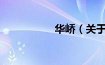 华峤（关于华峤简介）