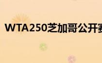 WTA250芝加哥公开赛女单结束第二轮争夺