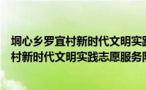 垌心乡罗宜村新时代文明实践志愿服务队（关于垌心乡罗宜村新时代文明实践志愿服务队简介）