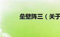 垒壁阵三（关于垒壁阵三简介）