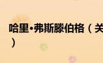 哈里·弗斯滕伯格（关于哈里·弗斯滕伯格介绍）